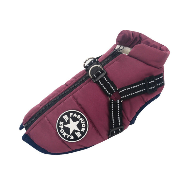 Waterproof Dog Jacket/Harness - Pawzopaws
