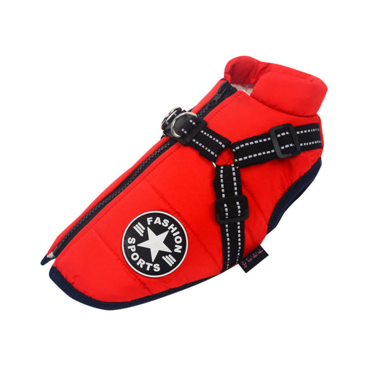 Waterproof Dog Jacket/Harness - Pawzopaws