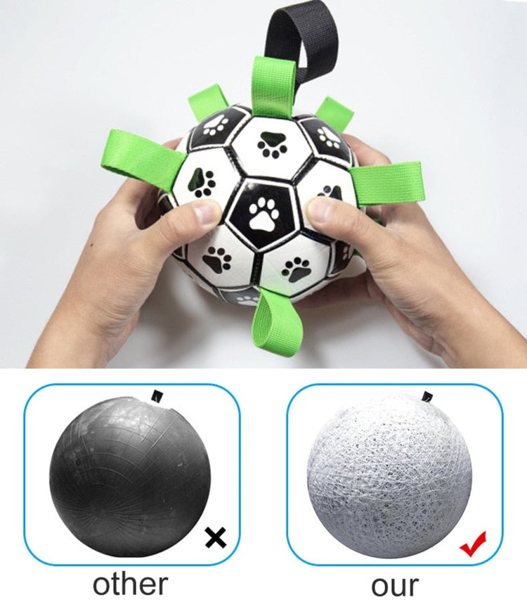 Interactive Dog Soccer Ball - Pawzopaws