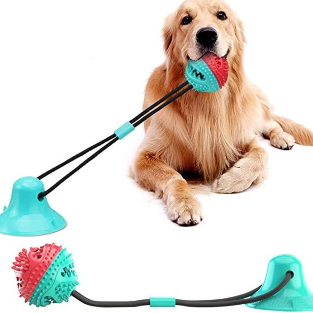 Tug of War Dog Toy, Suction Cup Dog Toy, Dog Pull Toy with Super
