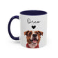 Personalized Accent Coffee Mug