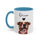 Personalized Accent Coffee Mug