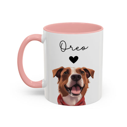 Personalized Accent Coffee Mug