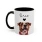 Personalized Accent Coffee Mug