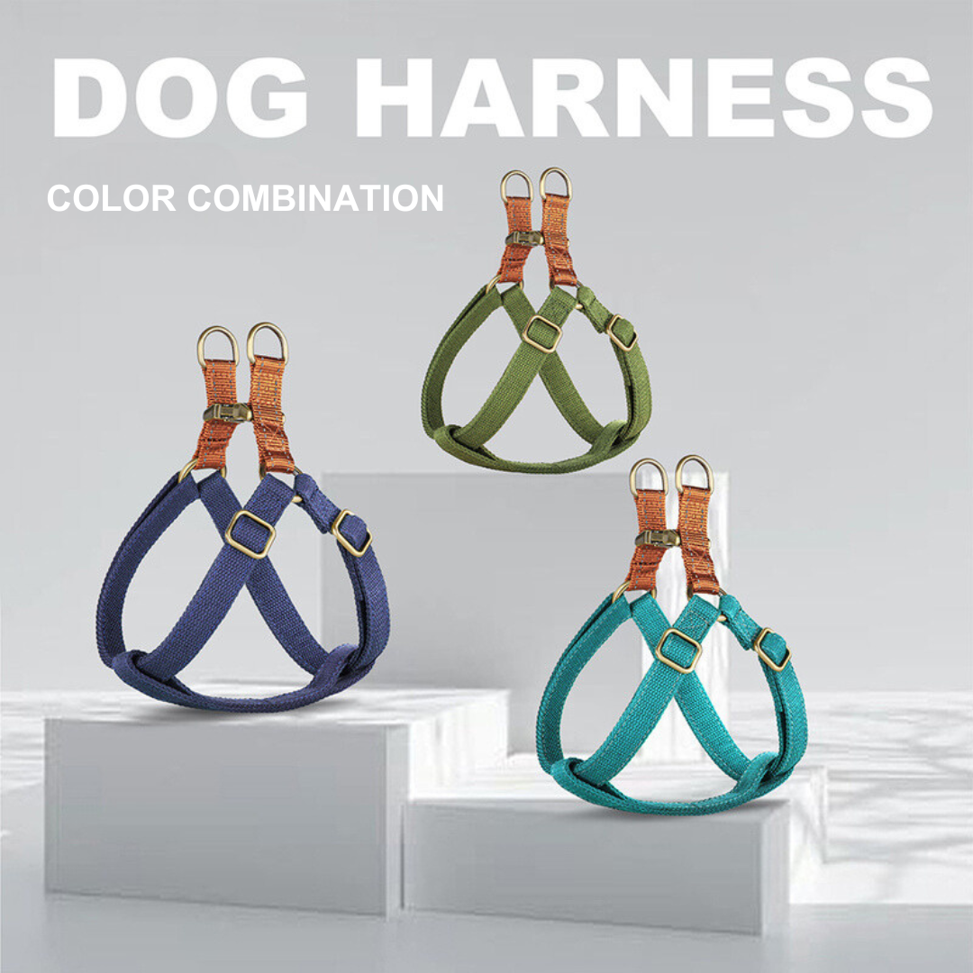 Engraved Step-In Reflective Nylon Dog Harness - Pawzopaws
