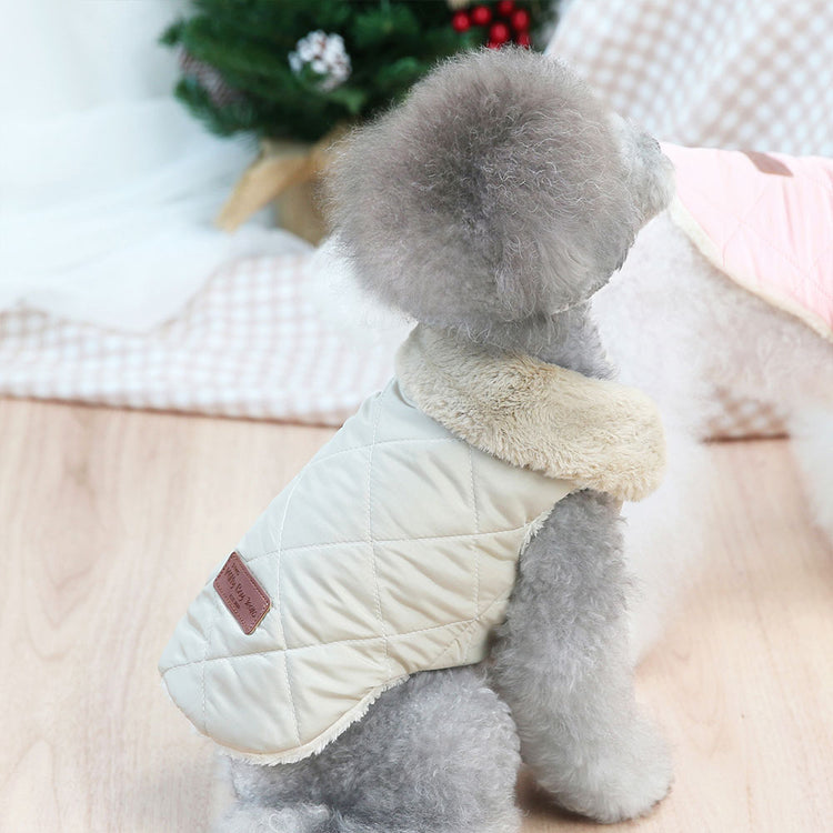 Warm Cotton Jacket for Small Dogs - Pawzopaws