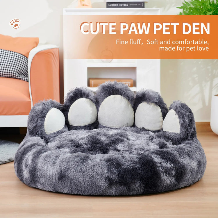 Super Fluffy Donut Pet Bed - Pawzopaws