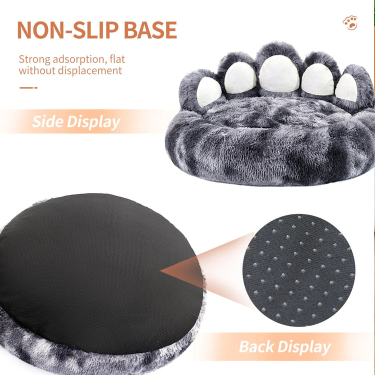 Super Fluffy Donut Pet Bed - Pawzopaws