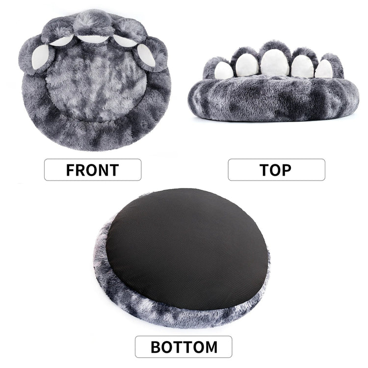 Super Fluffy Donut Pet Bed - Pawzopaws