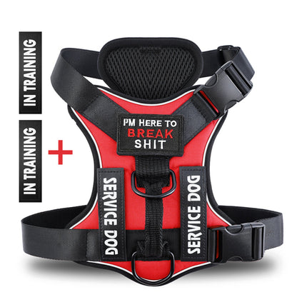 Service/In-Training Reflective Dog Harness - Pawzopaws