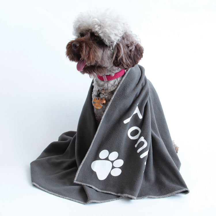 Personalized Pet Fleece Blanket - Pawzopaws