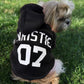 Custom Dog Hoodies Large Dog Clothes Personalized Pet Name Clothing - Pawzopaws