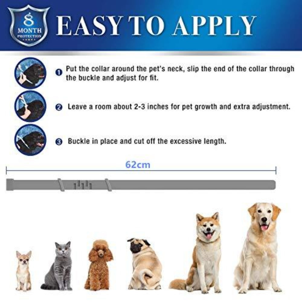 Flea and Tick Collar for Dogs - Pawzopaws